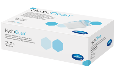 HYDROCLEAN Kompressen 7,5x7,5 cm steril