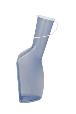 URINFLASCHE Mann Kunststoff klar