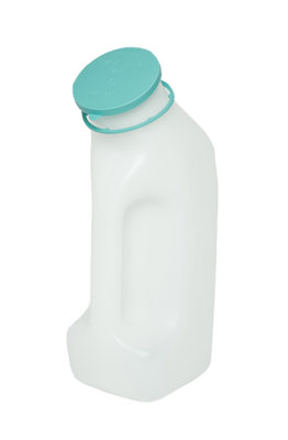 URINFLASCHE 1,2 l PP m.Griff u.Deckel autoklavier.