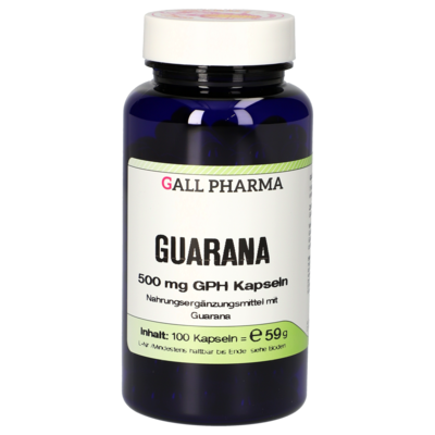 GUARANA 500 mg GPH Kapseln