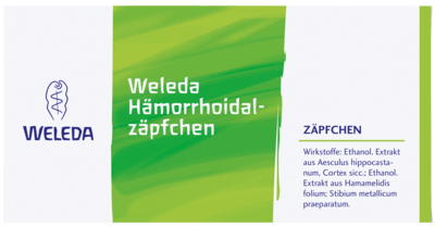 WELEDA Hämorrhoidal Zäpfchen