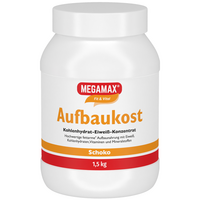 MEGAMAX Aufbaukost Schoko Pulver