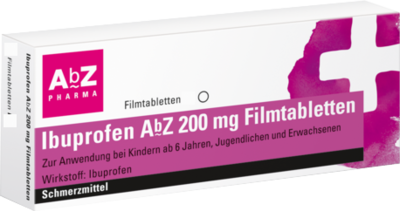 IBUPROFEN AbZ 200 mg Filmtabletten
