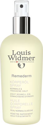 WIDMER Remederm Körperöl Spray l.P.