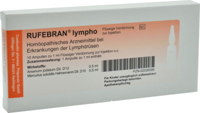 RUFEBRAN lympho Ampullen
