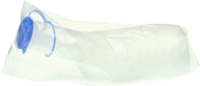 URINFLASCHE Mann 1 l Kunststoff m.Verschl.milchig