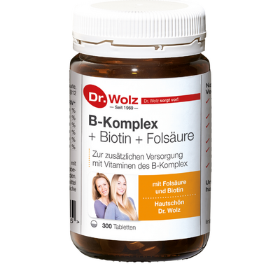 B-KOMPLEX+Biotin+Folsäure Tabletten