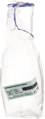 URINFLASCHE Mann Kunststoff m.Deckel glasklar