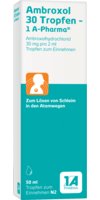 AMBROXOL 30 Tropfen-1A Pharma
