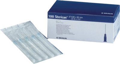 STERICAN Einmalkanüle 23 Gx3 1/5 0,6x80 mm