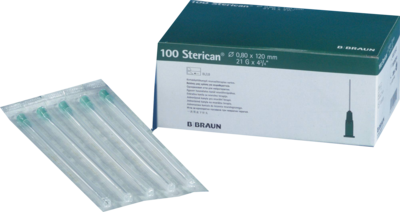 STERICAN Einmalkanüle 21 Gx4 4/5 0,8x120 mm