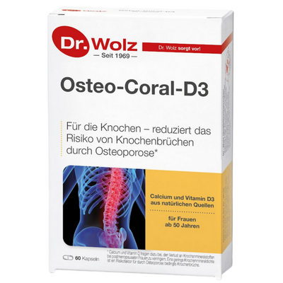 OSTEO CORAL D3 Dr.Wolz Kapseln