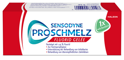 SENSODYNE ProSchmelz Fluorid Gelee