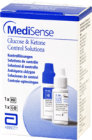 MEDISENSE Glukose u.Ketone Kontrolllösung H/L