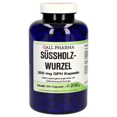 SÜSSHOLZWURZEL 350 mg GPH Kapseln
