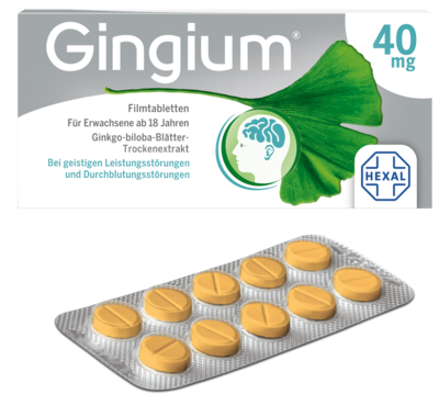 GINGIUM 40 mg Filmtabletten