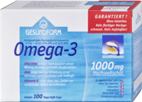 GESUNDFORM Omega-3 1000 mg Vega-Soft Kapseln