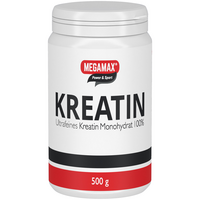 KREATIN MONOHYDRAT 100% Megamax Pulver