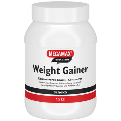 WEIGHT GAINER Megamax Schoko Pulver