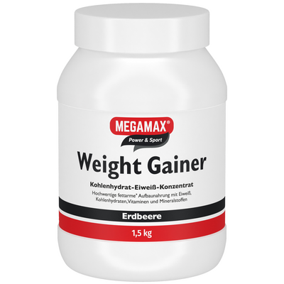 WEIGHT GAINER Megamax Erdbeere Pulver