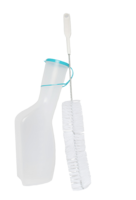 URINFLASCHE Mann m.Bürste milchig