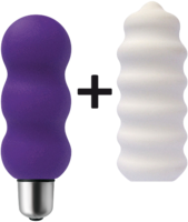 JOYSTICK Gyro violett+weiß