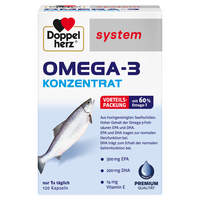 DOPPELHERZ Omega-3 Konzentrat system Kapseln