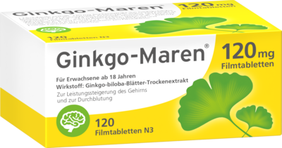 GINKGO-MAREN 120 mg Filmtabletten