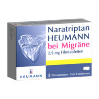 NARATRIPTAN Heumann bei Migräne 2,5 mg Filmtabl.