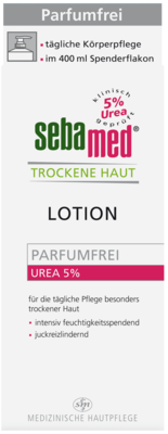 SEBAMED Trockene Haut Lotion Urea 5% parfümfrei