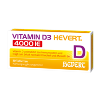 VITAMIN D3 HEVERT 4000 I.E. Tabletten