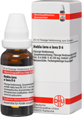 HEKLA lava e lava D 6 Dilution