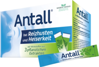 ANTALL bei Reizhusten und Heiserkeit Liquid Sticks