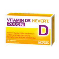 VITAMIN D3 HEVERT 2000 I.E. Tabletten