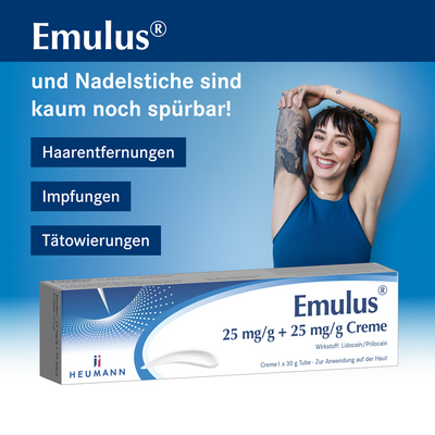 EMULUS 25 mg/g + 25 mg/g Creme