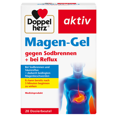 DOPPELHERZ Magen-Gel gegen Sodbrennen+bei Reflux