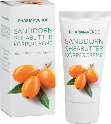 PHARMAVERDE Sanddorn Sheabutter Körpercreme