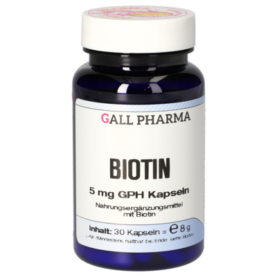 BIOTIN 5 mg GPH Kapseln