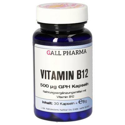 VITAMIN B12 500 µg GPH Kapseln