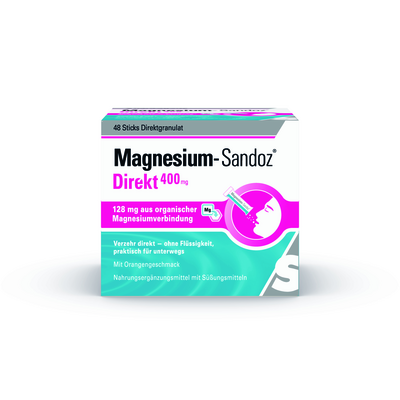 MAGNESIUM SANDOZ Direkt 400 mg Sticks