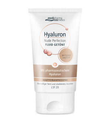 HYALURON NUDE Perfect.Fluid getö.mitt.HT LSF 20