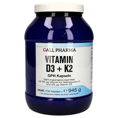 VITAMIN D3+K2 GPH Kapseln