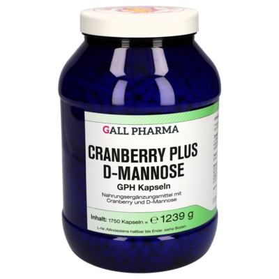 CRANBERRY PLUS D-Mannose GPH Kapseln
