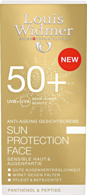 WIDMER Sun Protection Face Creme 50+ l.P.