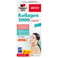 DOPPELHERZ Kollagen 3000 Liquid Sticks