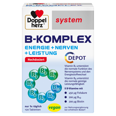 DOPPELHERZ B-Komplex system Tabletten