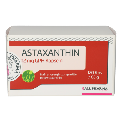 ASTAXANTHIN 12 mg GPH Kapseln