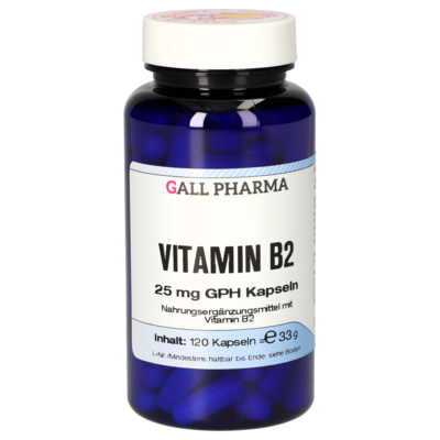 VITAMIN B2 25 mg GPH Kapseln