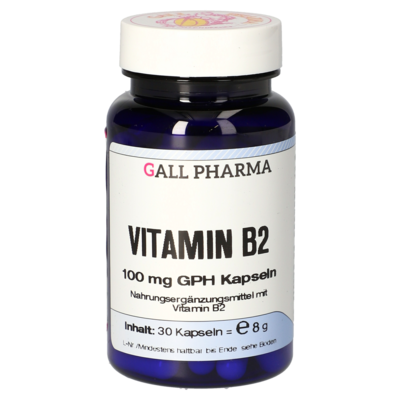 VITAMIN B2 100 mg GPH Kapseln