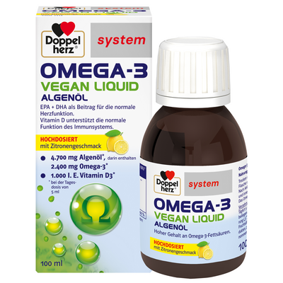 DOPPELHERZ Omega-3 vegan Liquid system